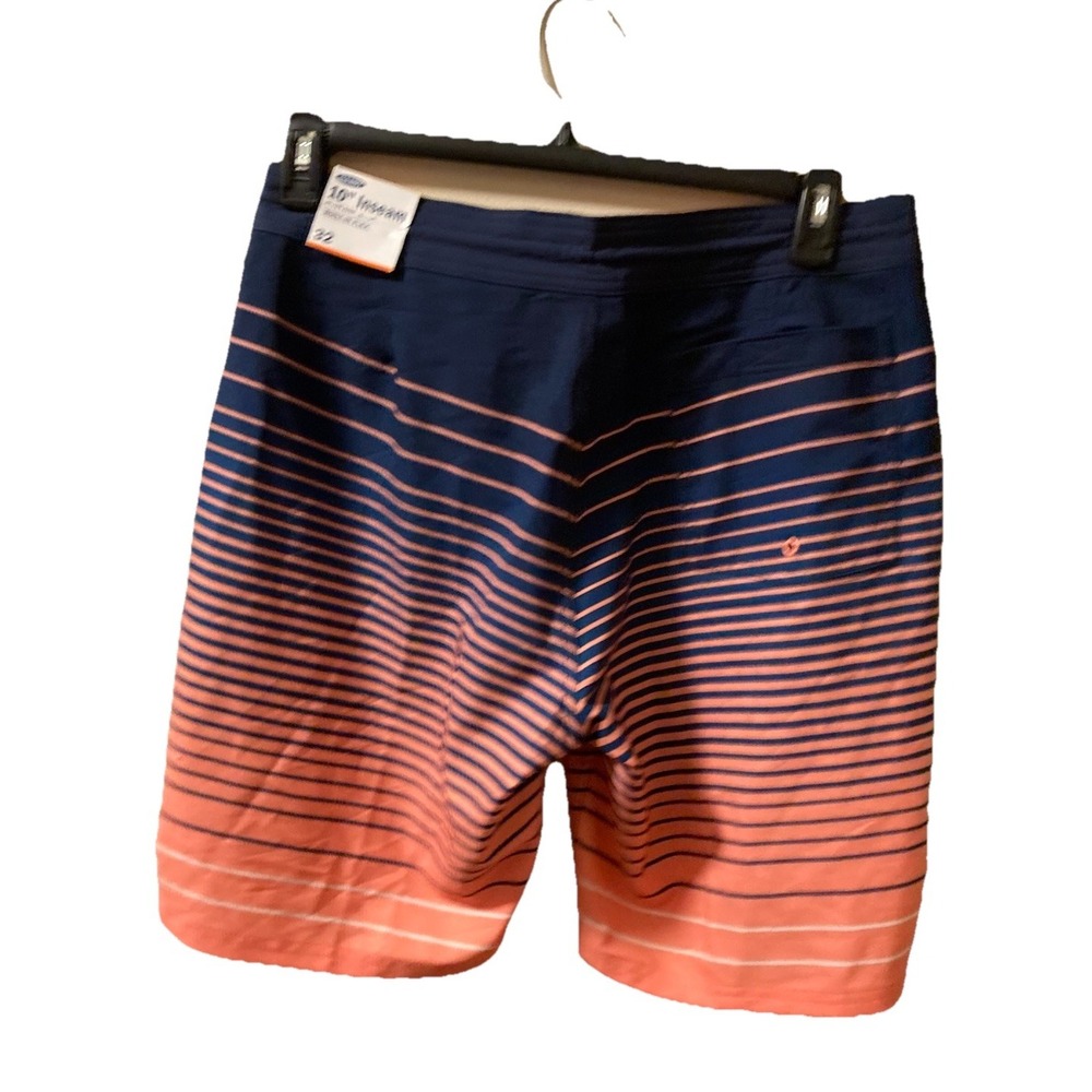 Old Navy Built-in Flex‎ Swim Trunk Board Shorts Sz 32 NWT 10" Inseam UPF 40 - Picture 8 of 9